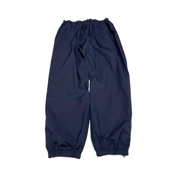 Nike 90s 2000s Vintage Basketball pants ankle zip navy embroidered swoosh Y2K XL - Picture 2 of 10